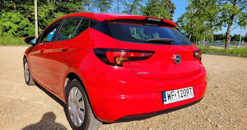 Opel Astra cena 51906 przebieg: 33000, rok produkcji 2019 z Blachownia małe 326